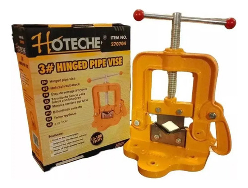 Prensa 2 Pulgadas Para Tubo Cañeria De Banco Manual - Imagen 2