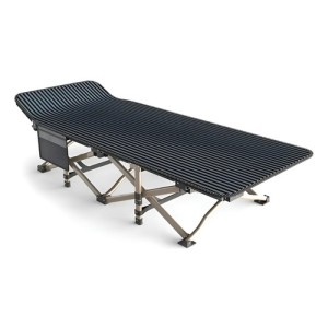 Catre Cama Plegable Metálico Con Bolso P/ Camping