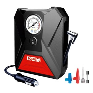Compresor Inflador De Neumáticos 12v C/luz Led Equus