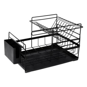 Escurridor Secaplatos Un Nivel Y Medio De Metal