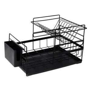 Escurridor Secaplatos Un Nivel Y Medio De Metal