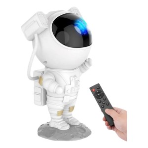 Veladora Astronauta Proyector De Estrellas De Galaxia