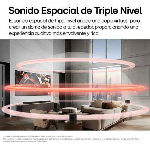 LG Barra De Sonido 3.1.1 S70ty Con Subwoofer 300w Bluetooth - Imagen 8