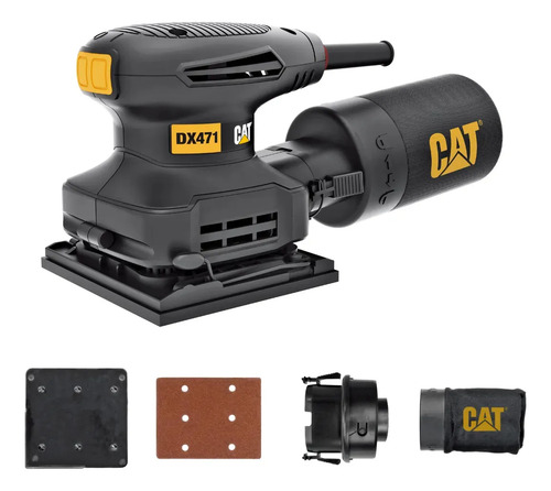 Lijadora Orbital Base Cuadrada 240 W Caterpillar Cat Dx471