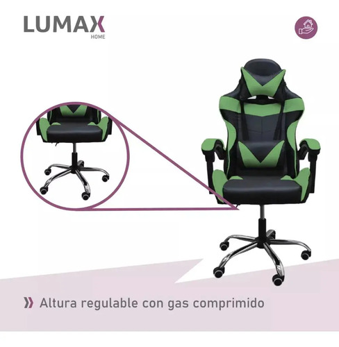 Silla Gamer Lumax Modelo Rom Multiples Colores - Imagen 40