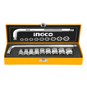 Herramienta Juego De Dados Ingco Mango De Fuerza Hkts12101