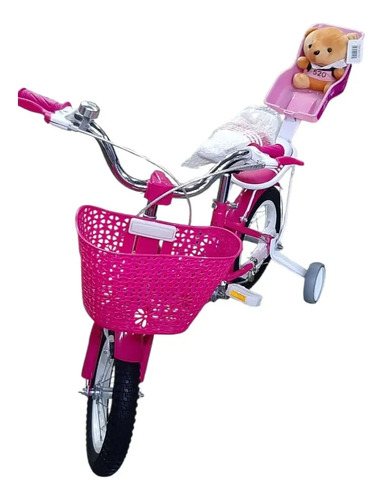Bicicleta Rodado 12 Spek Con Canasto Y Rueditas Niño Niña - Imagen 9
