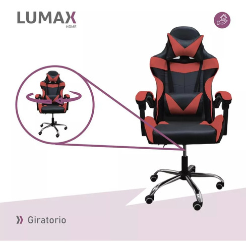 Silla Gamer Lumax Modelo Rom Multiples Colores - Imagen 21