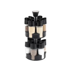 Especiero Giratorio 12 Frascos Condimentos Pimientero