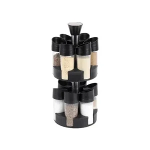 Especiero Giratorio 12 Frascos Condimentos Pimientero