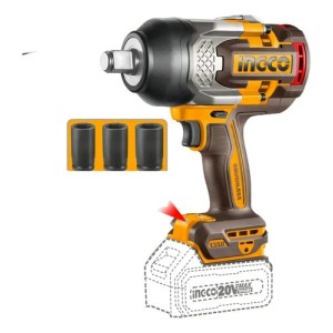 Llave De Impacto Inalámbrica Ingco Industrial Ciwli201351