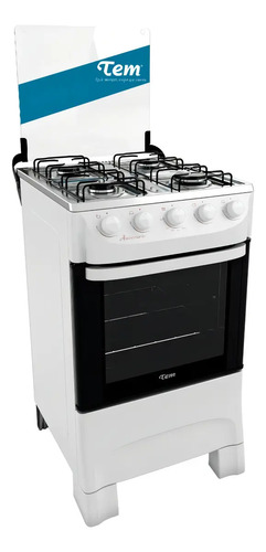 Cocina Tem Aniversario 4h Horno Supergas Tapa De Vidrio Color Blanco - Imagen 8