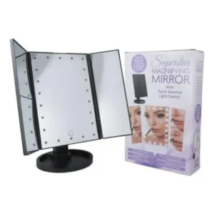 Espejo Táctil Con Luz Led 35 X 28.5 X 11.5 Cm Maquillaje