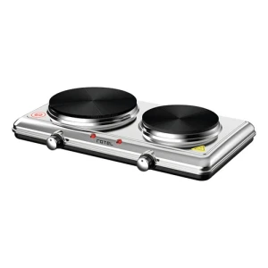 Anafe Cocina Eléctrico De Acero Inoxidable 2 Discos Rotel