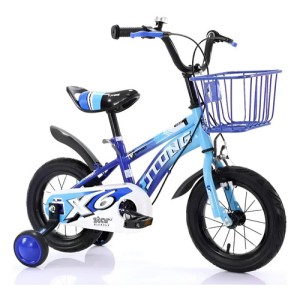 Bicicleta Rodado 12 Para Niña Con Canasto Y Asiento Extra