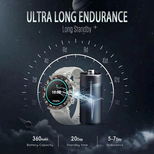 Reloj Inteligente Adod iPhone 5 Atm Smartwach Sumergible - Imagen 20