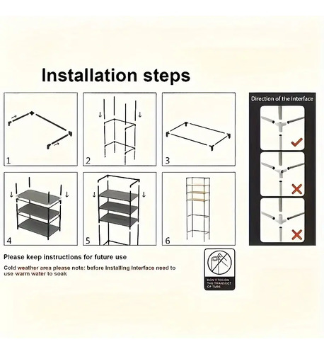 Mueble Organizador Water Inodoro De Metal Baño 3 Estantes - Imagen 12