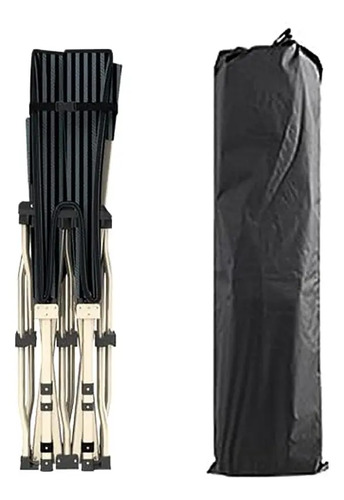 Catre Cama Plegable Metálico Con Bolso P/ Camping - Imagen 4