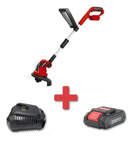 Bordeadora Inalambrica Brushless + Cargador 20v + Bateria - Imagen 3