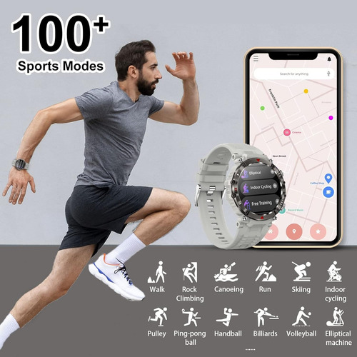 Reloj Inteligente Adod iPhone 5 Atm Smartwach Sumergible - Imagen 19