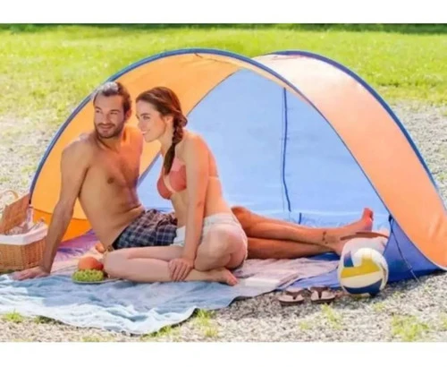Carpa Plegable Para Playa Varios Colores 150x90x90cm - Imagen 4