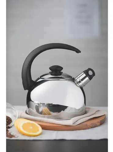 Caldera Con Silbato Tramontina Inox Apito De 3 Litros - Imagen 4