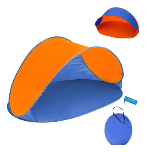 Carpa Plegable Para Playa Varios Colores 150x90x90cm - Imagen 3