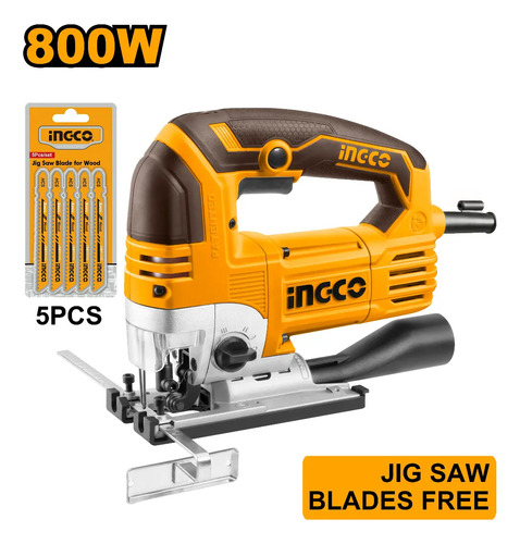 Sierra Caladora De Mano 800w Industrial Ingco Js80068 - Imagen 2