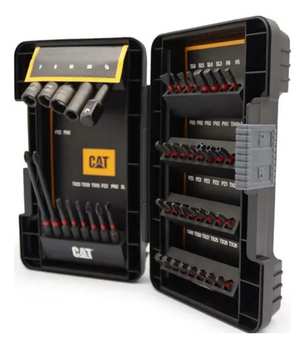 Set 45 Piezas De Puntas Para Atornillar Cat - Imagen 2