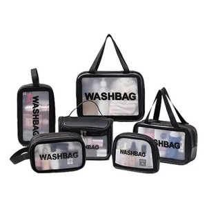 Pack X6 Bolso De Viaje Cosmetiquero Nececer Premium