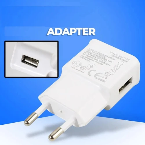 Cargador De Celular 1000 Ma Cargador De Pared Con Usb - Imagen 4