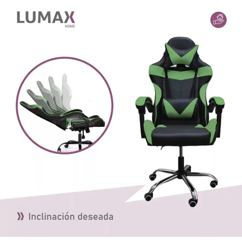 Silla Gamer Lumax Modelo Rom Multiples Colores - Imagen 43