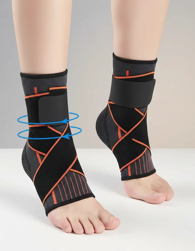 Tobillera De Ultra Compresión Lesiones Proteccion Ajustable - Imagen 7