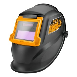 Careta Soldar Fotosensible Visor Revatible Ingco Ahm009 Color Negro