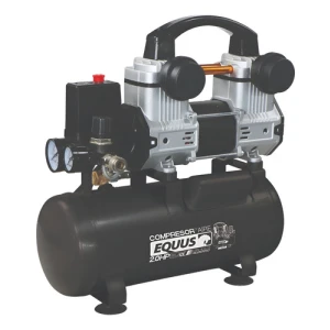 Compresor De Aire 10l Silencioso Sin Aceite Equus