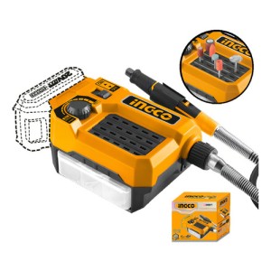 Mini Torno 20v C/ Accesorios Ingco Cmgli2001 S/bat Frecuencia 50/60hz