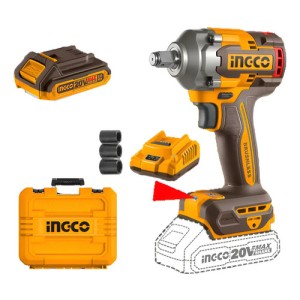 Llave De Impacto 400nm P20s Bl Con 2 Bat Carg + Valija Color