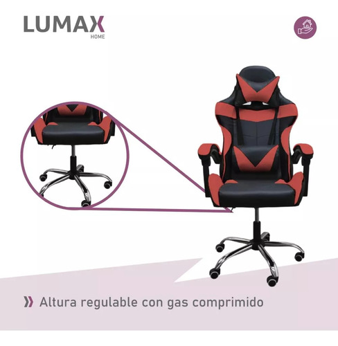 Silla Gamer Lumax Modelo Rom Multiples Colores - Imagen 20