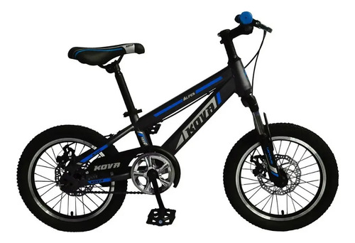Bicicleta Rodado 16 Kova Alpes Freno De Disco Y Suspension