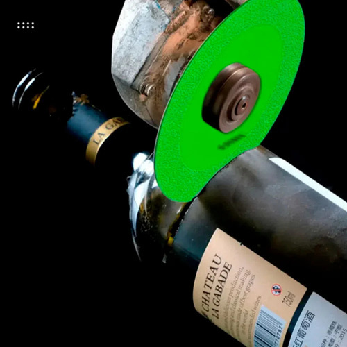 Set De 3 Discos Leisel De Corte Ultra Fino De Vidrio 100mm - Imagen 3