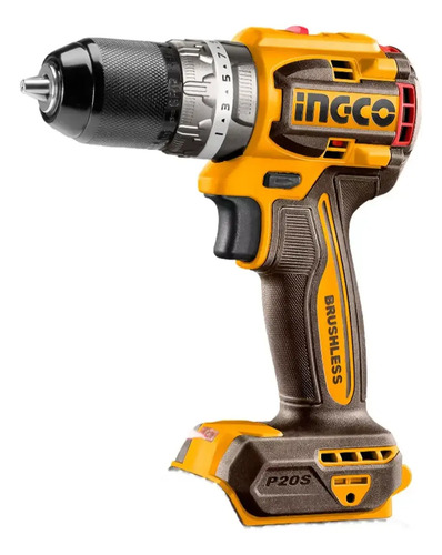 Combo Atornillador C Percutor (cidli20602) Mas Amoladora (cagli21154) 2 Bat Carg Mas Valija Ingco Ckli20273 Naranja Claro 50hz/60hz