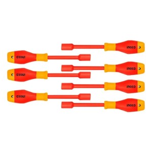 Set Destornilladores Dado Hexagonal Aislado 7 Piezas Ingco