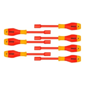 Set Destornilladores Dado Hexagonal Aislado 7 Piezas Ingco