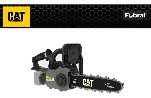 Motosierra Cat Dg230b Cadena 12 18volt Brushless Sin Batería Color Negro - Imagen 3