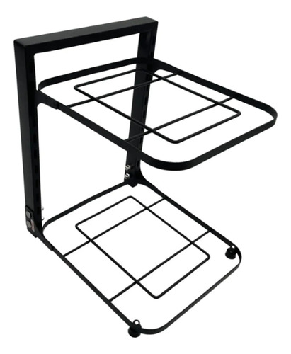 Organizador De Ollas 2 Estantes Metalico Cocina Multiuso