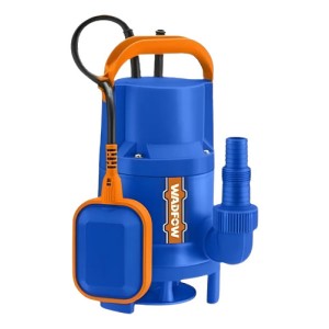 Bomba Sumergible 750w Wadfow Color Azul Y Naranja