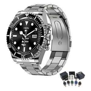 Reloj Inteligente Smartwatch Elegante Hombre Alta Calidad