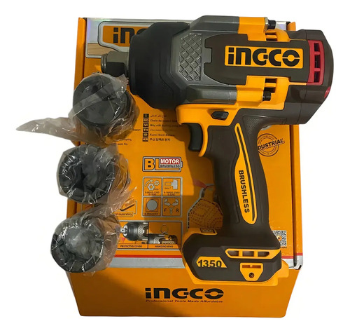 Llave De Impacto Inalámbrica Ingco Industrial Ciwli201351 - Imagen 2