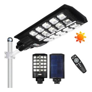 Foco Solar 400 W Exterior Jardín Luz Cálida Led