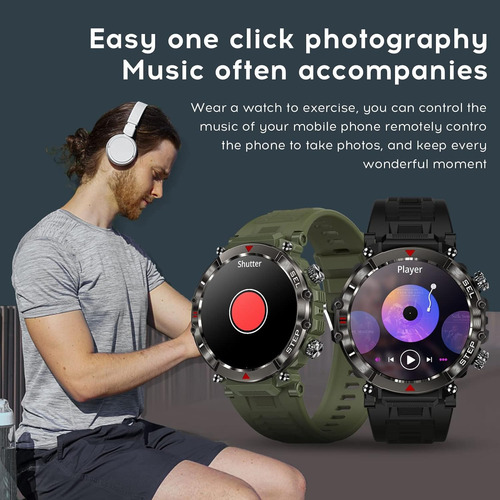 Reloj Inteligente Adod iPhone 5 Atm Smartwach Sumergible - Imagen 14